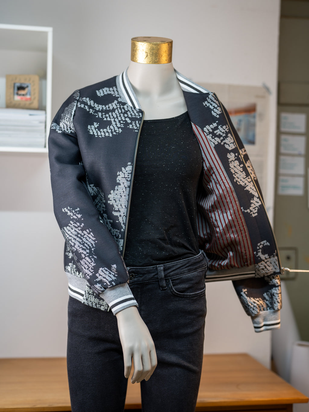 Bomberjacke "Silberpfeil"