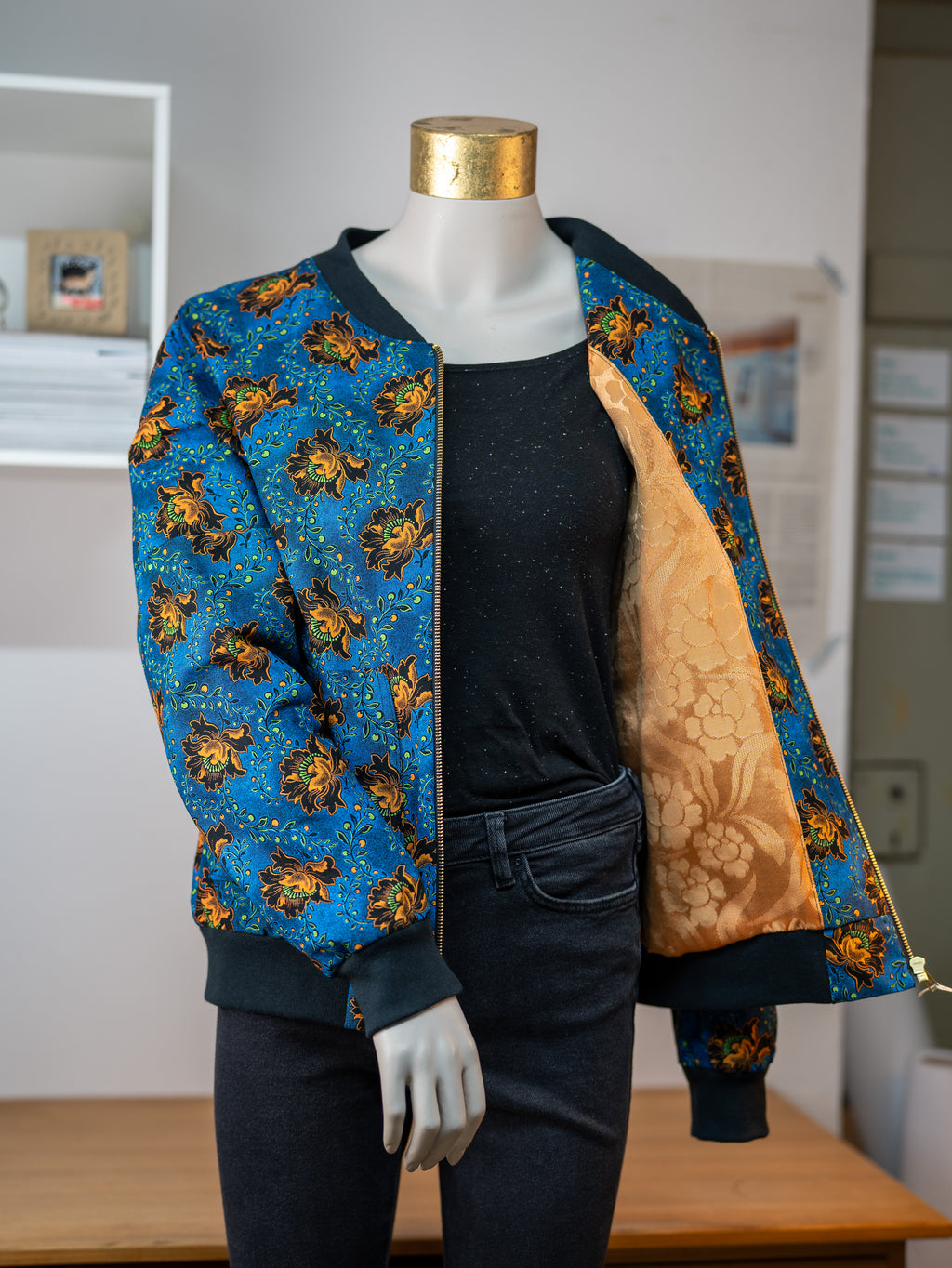 Bomberjacke "Herbstlaub"