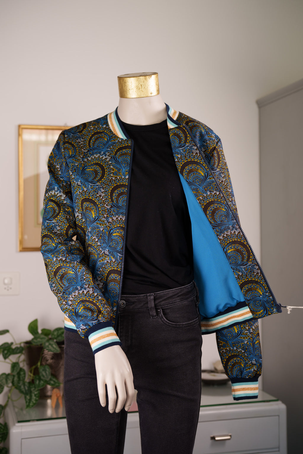 Bomberjacke "Pfau"
