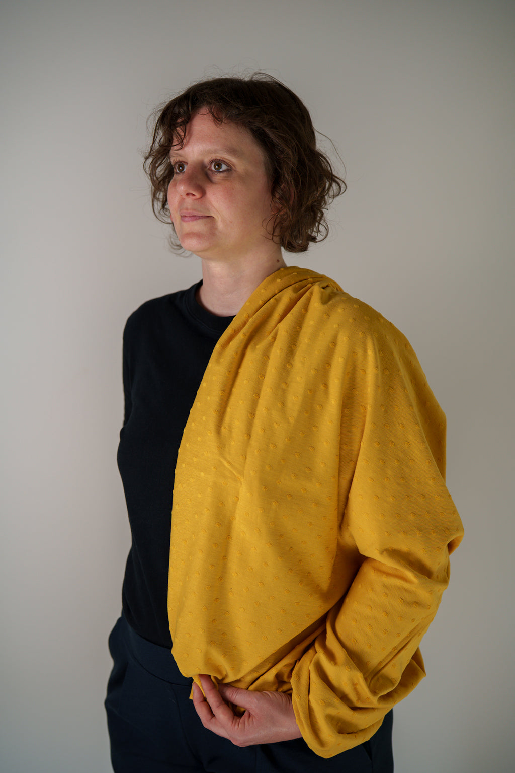 Custom Made Bomberjacke "Sonnenblume"