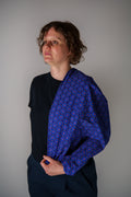 Custom Made Bomberjacke "blauer Kosmos"