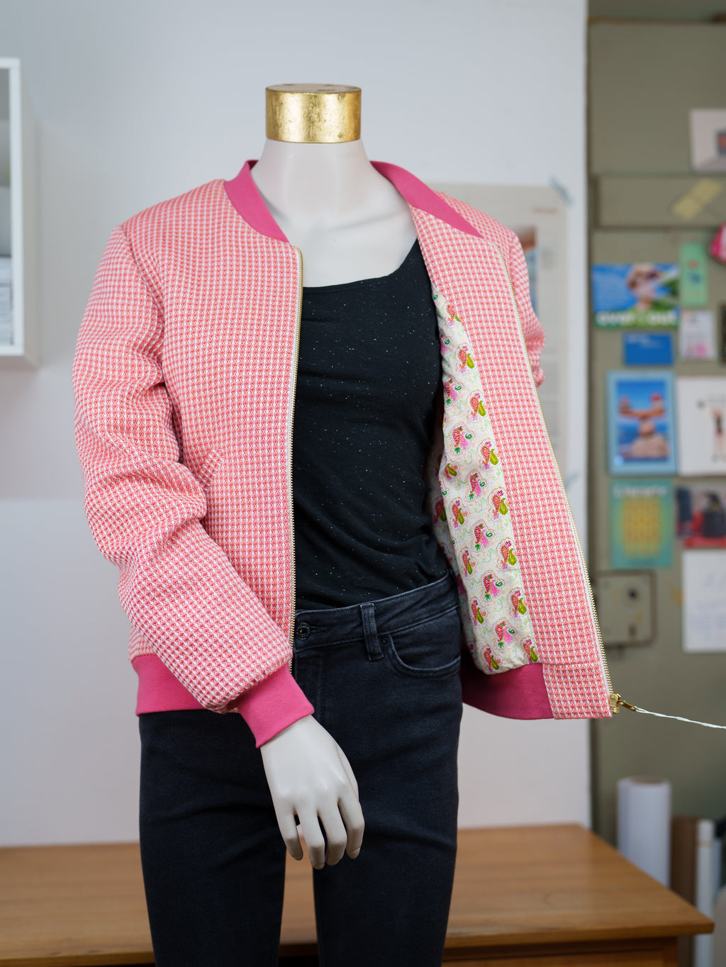 Bomberjacke "Flamingo"